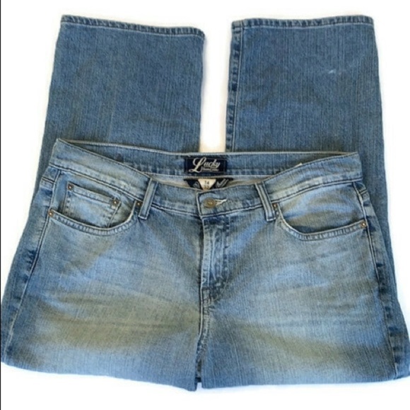 Lucky Brand Denim - Lucky Brand Dungarees Classic Rider Crop 14